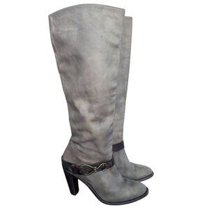 Cole Haan Nike Air Women's Heeled Leather Boots - Size 9